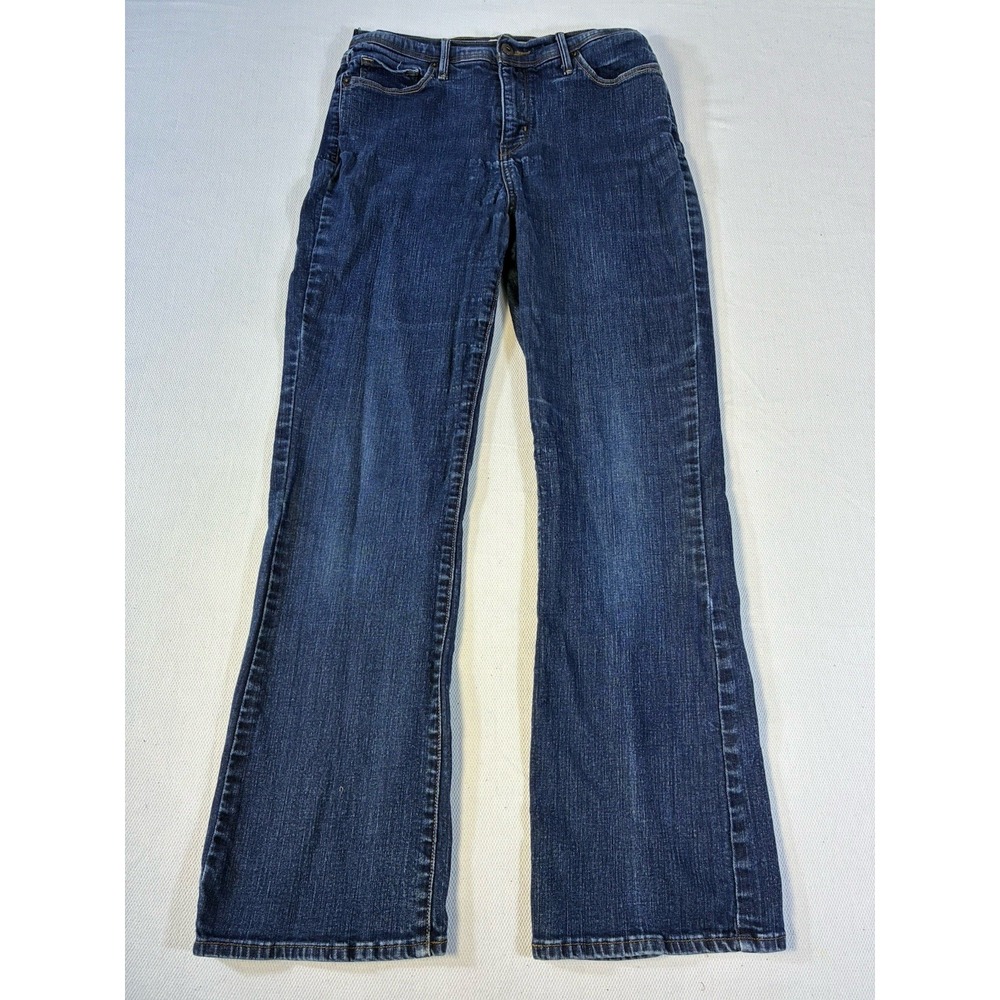 Levi's 512 Perfectly Slimming Bootcut Jeans Womens 10S 30x30 Dark Wash Denim‎